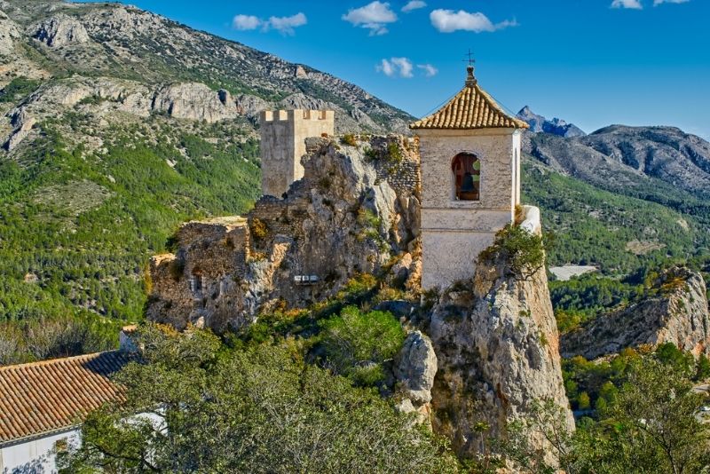 El Castell de Guadalest, Alicante
