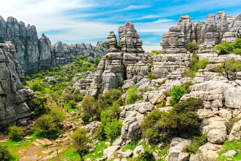 El Torcal de Antequera, hiking in Malaga