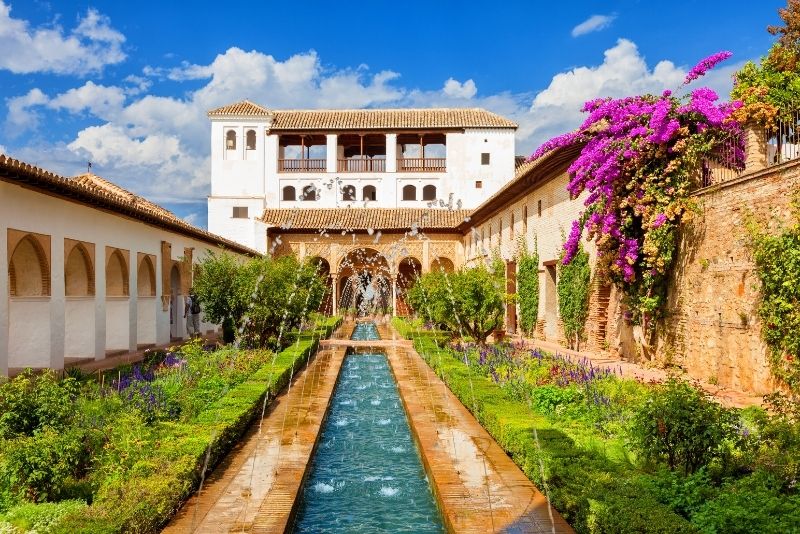Generalife gardens, Granada