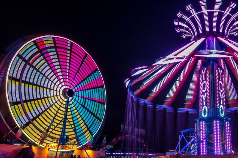 Irvine Spectrum Center Giant Wheel, Orange County