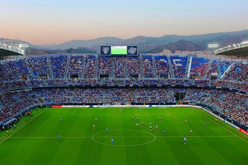 La Rosaleda stadium, Malaga