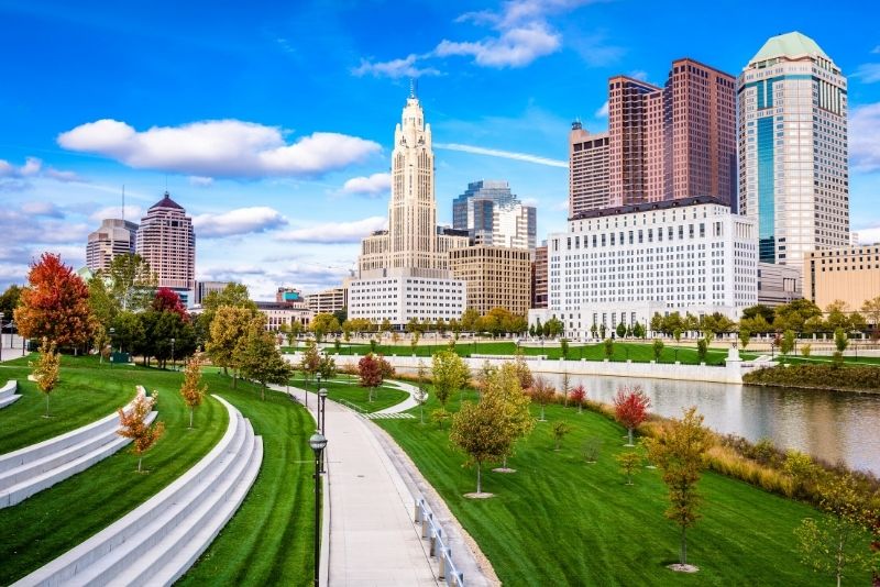 Scioto Mile in Columbus