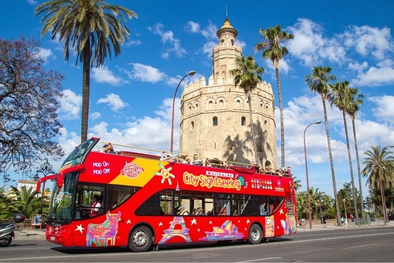 bus tours in Seville