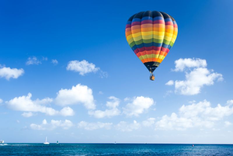hot air balloon tours in Málaga