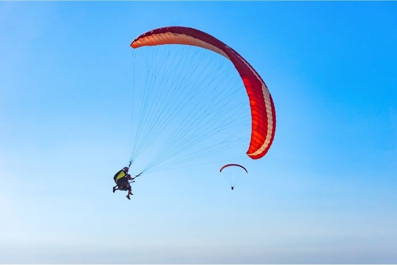 paragliding in Amalfi Coast