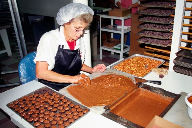 Chocolate Star Fish - Angell and Phelps Chocolate Factory