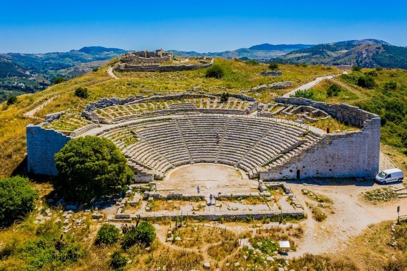 Greek Theatre at the Segesta ruins