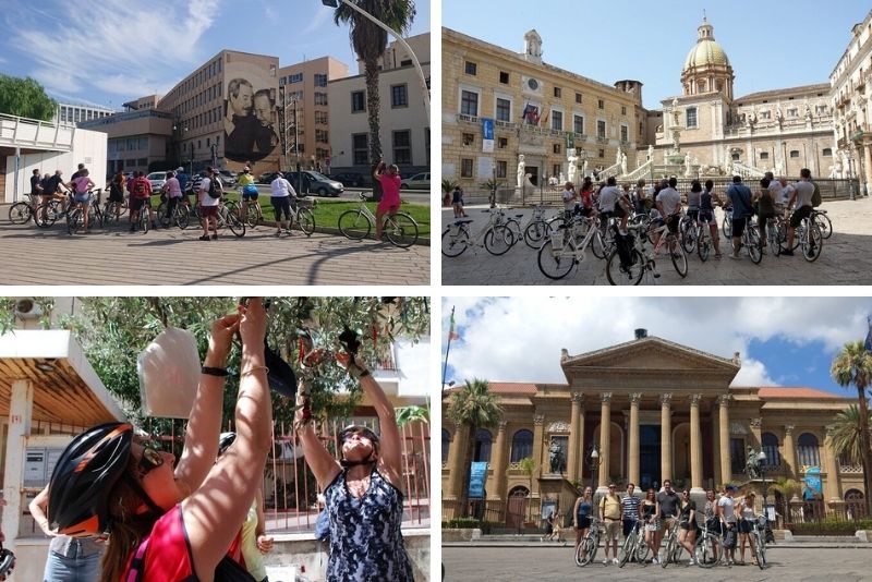 bike tour in Palermo