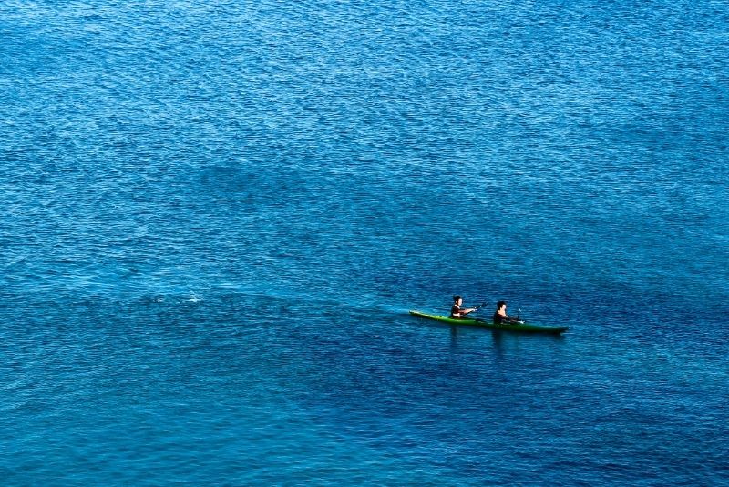 kayak en Creta