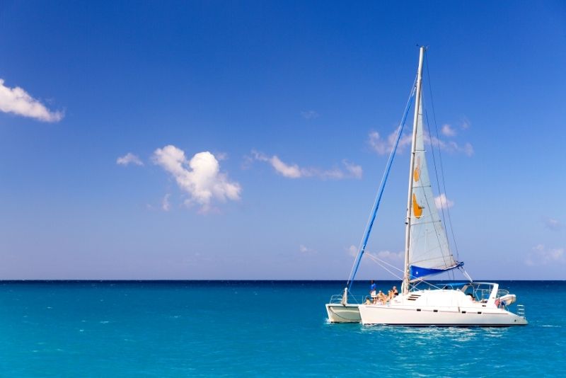 sailing boat tour in Barbados