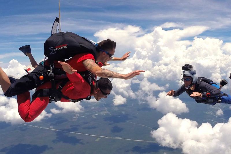skydiving in Daytona Beach