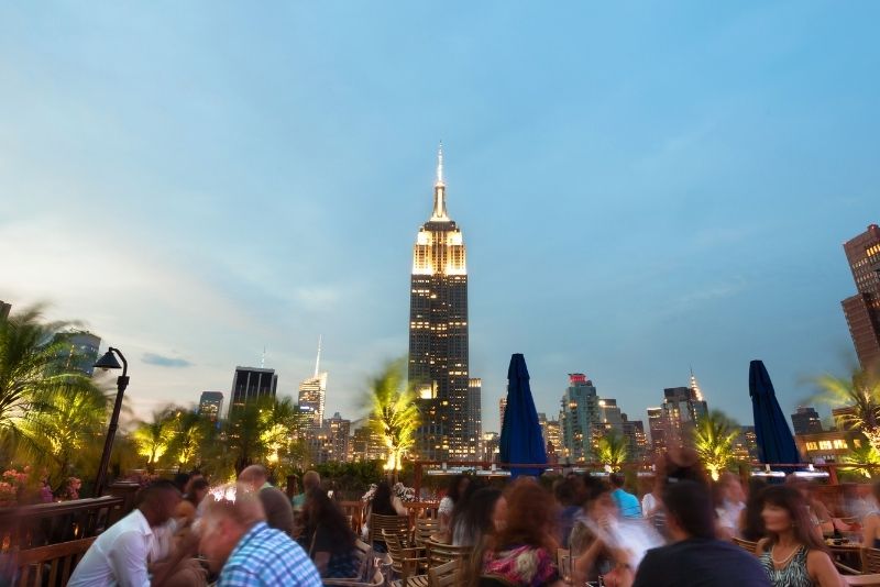 New York City rooftop bar