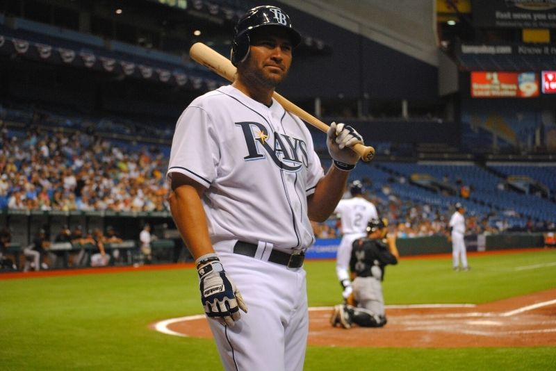 Rays game at Tropicana Field, Florida