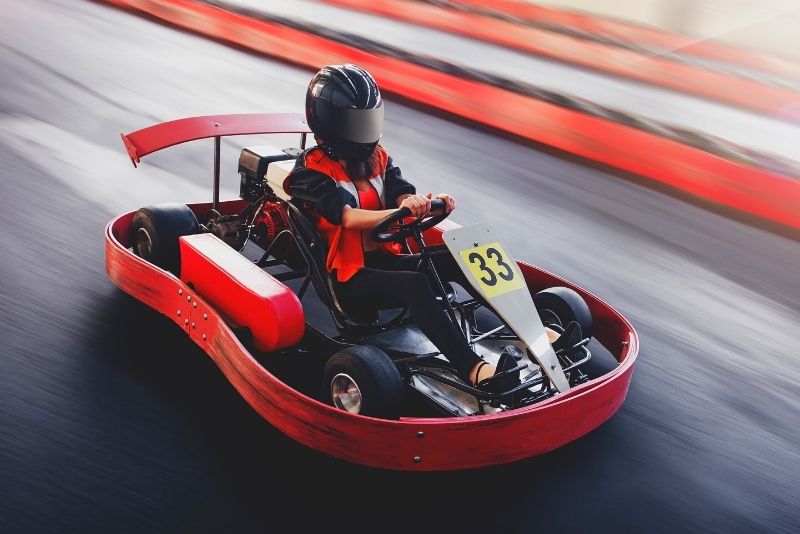 Indoor Go Karting in Raleigh NC - fun summer activities - Rush Hour Karting