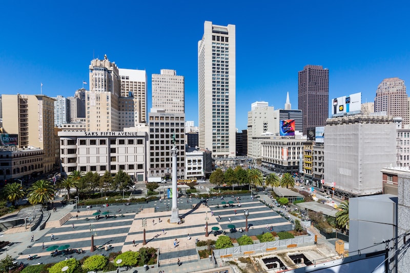 Union Square Walking Tour (Self Guided), San Francisco, California