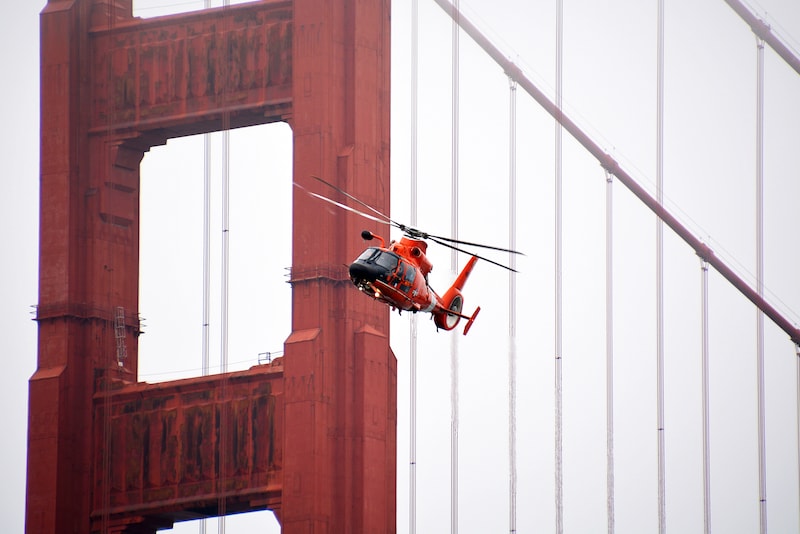 helicopter tour in San Francisco, California