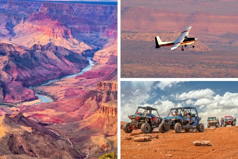Airplane & Grand Canyon ATV Combo Tour from Las Vegas