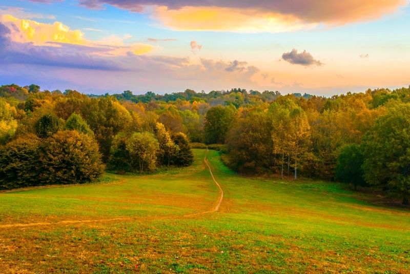 Sunset - Iroquois Park Overlook - Louisville - Kentucky Fleece