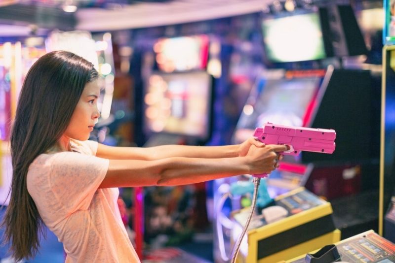 Fun Dungeon arcade game in Las Vegas