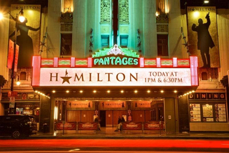 Hollywood Pantages Theatre, Los Angeles