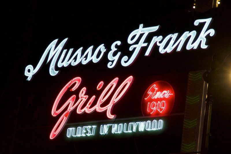 Musso & Frank Grill, Los Angeles