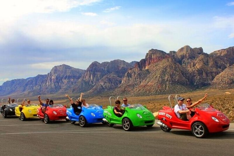 scooter car tours in Red Rock Canyon