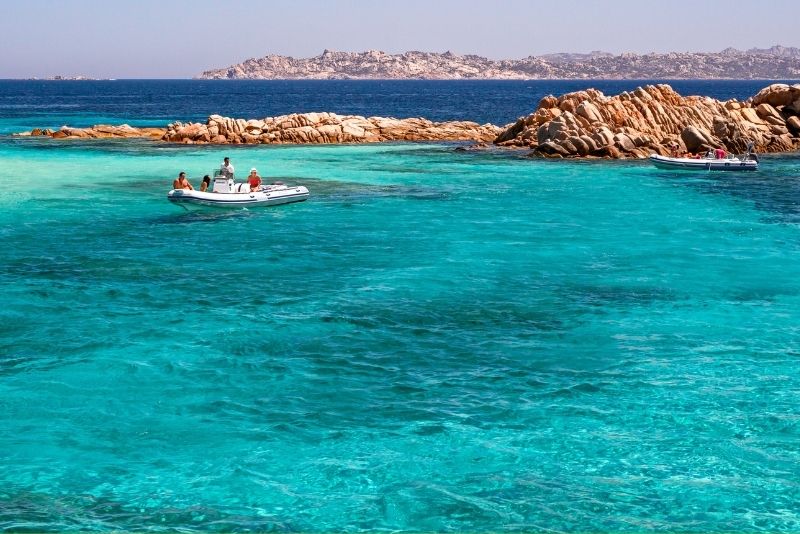 Cala Serena, Caprera Island, La Maddalena