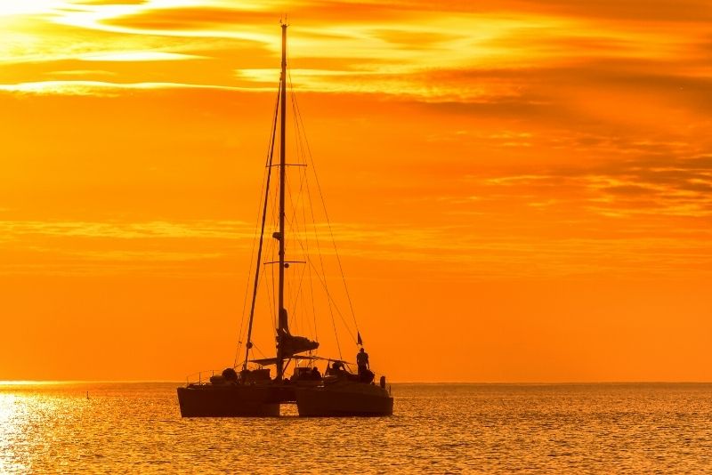 Catamaran Ibiza Sunset