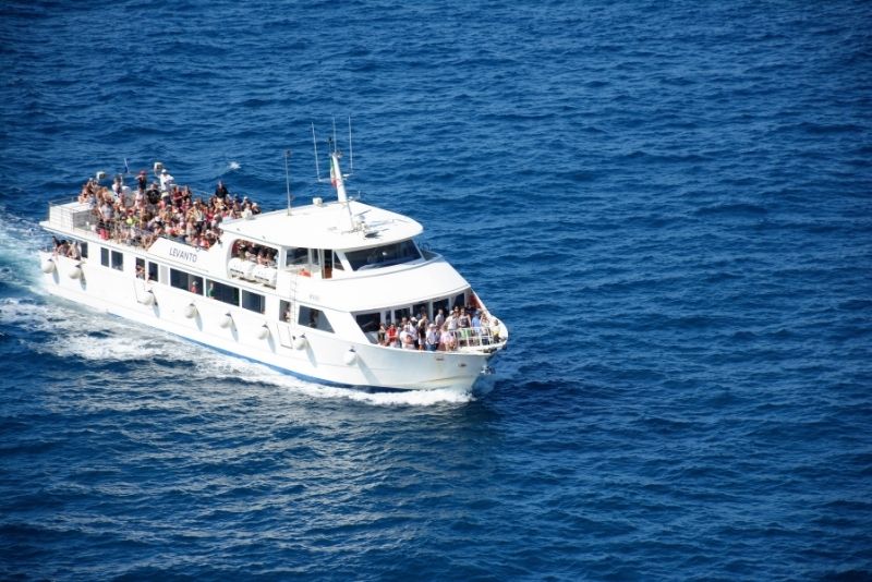 Cinque Terre boat tour from La Spezia