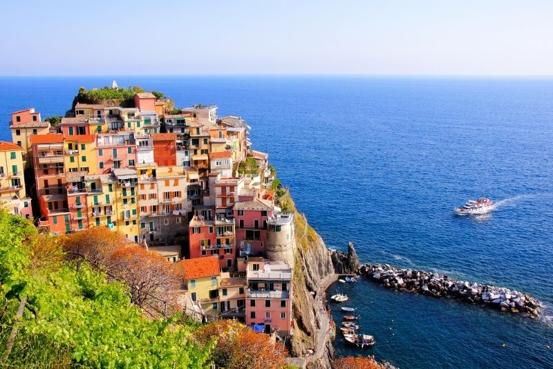 Tour combinato in barca delle Cinque Terre