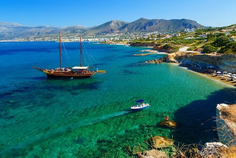 Full-Day Trip with a Pirate Boat Cruise to Koufonissi Island