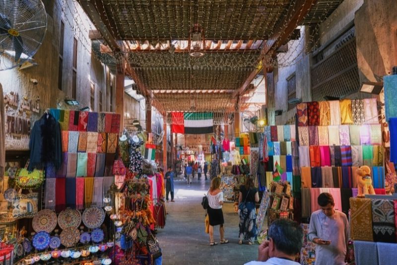 Grand Souk in Old Deira, historical Dubai