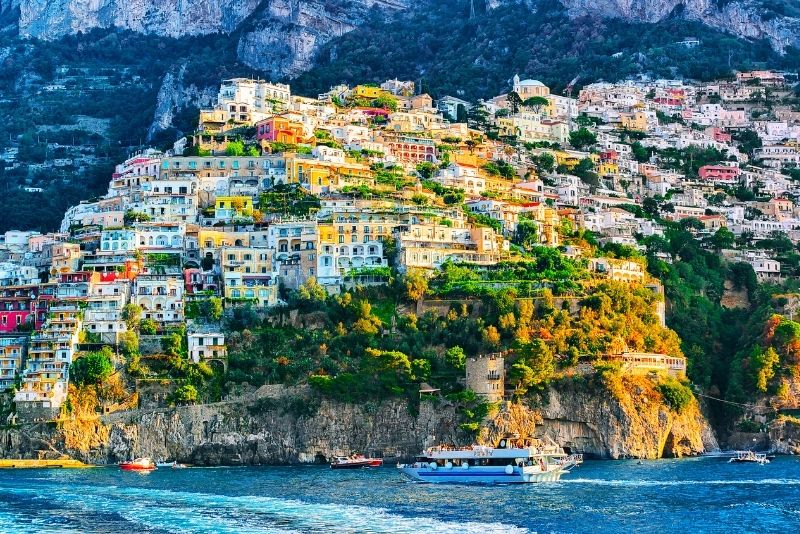 Small Group Sorrento Coast and Amalfi Coast boat tour with Local Host on board