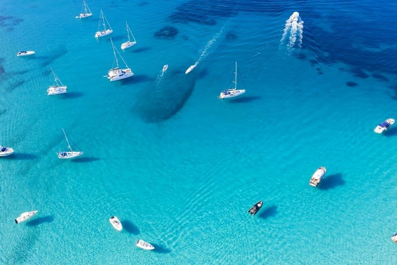 Spiaggia I due Mari, Caprera Island, La Maddalena