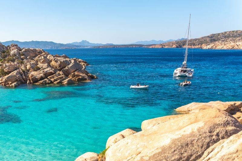 Spiaggia di Cala Brigantina, Caprera Island, La Maddalena