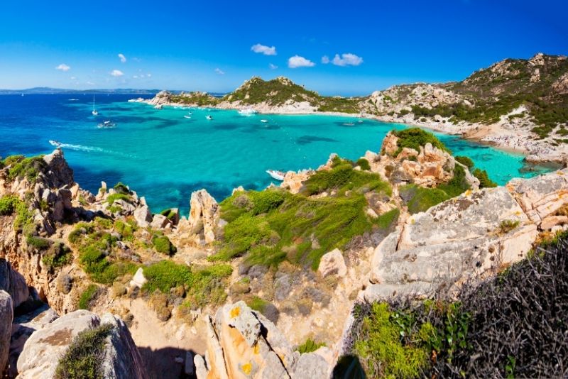 Spiaggia di Cala Canniccio, Spargi Island, La Maddalena