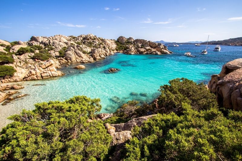 Spiaggia di Cala Coticcio, Caprera Island, La Maddalena