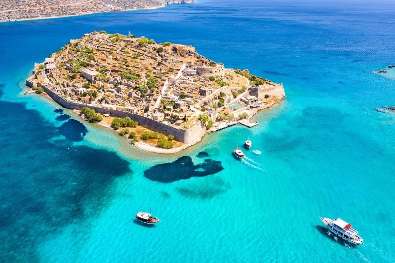 Spinalonga and Milatos Cave Safari Excursion & Speedboat