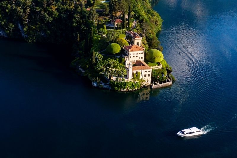 public boat tour lake como