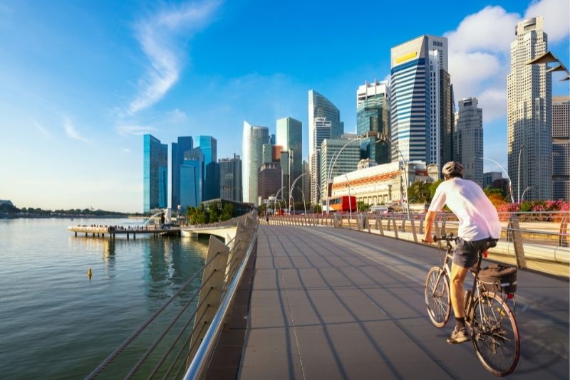 bike tour in Singapore