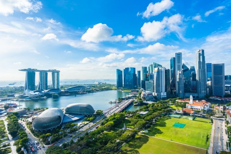 Louis Vuitton Island Maison view of Singapore River