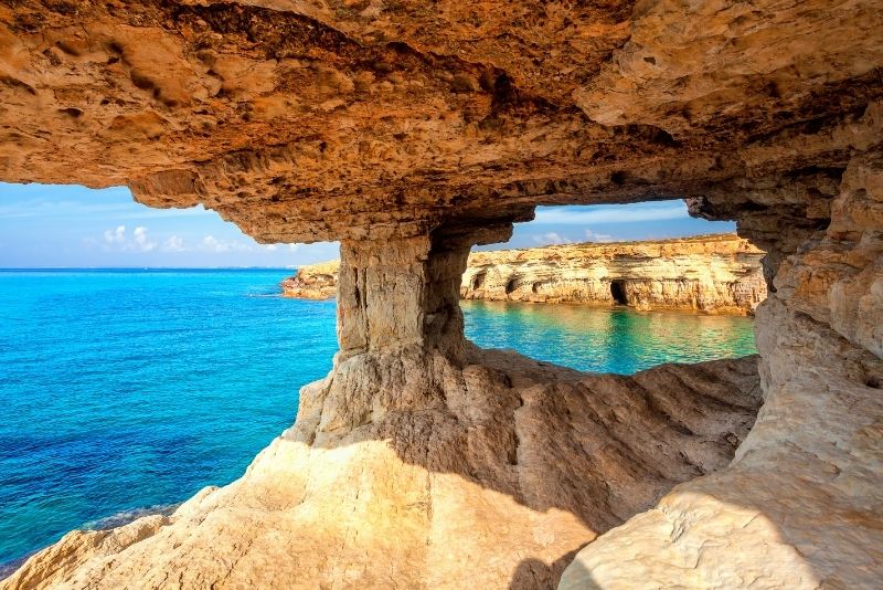 sea caves in Cyprus