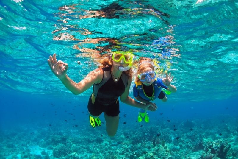 snorkeling in Cinque Terre