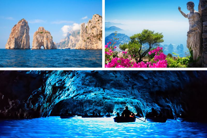 Capri boat tour best places to visit