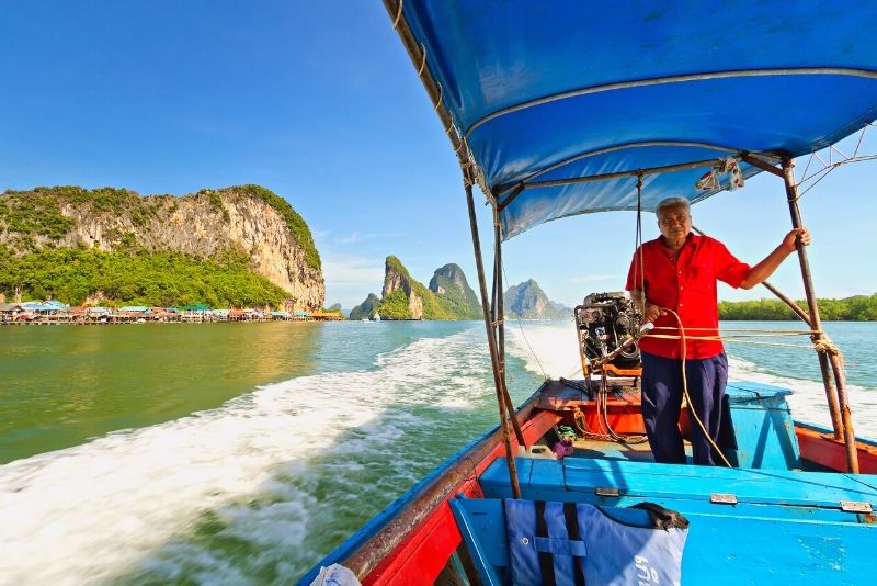 Phang Nga Bay boat trips from Phuket