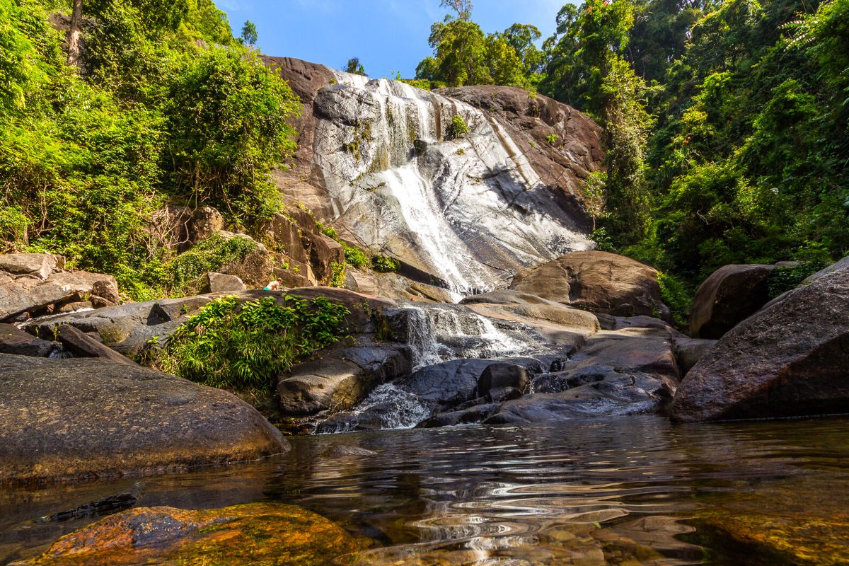 Telaga Tujuh Waterfall, Langkawi