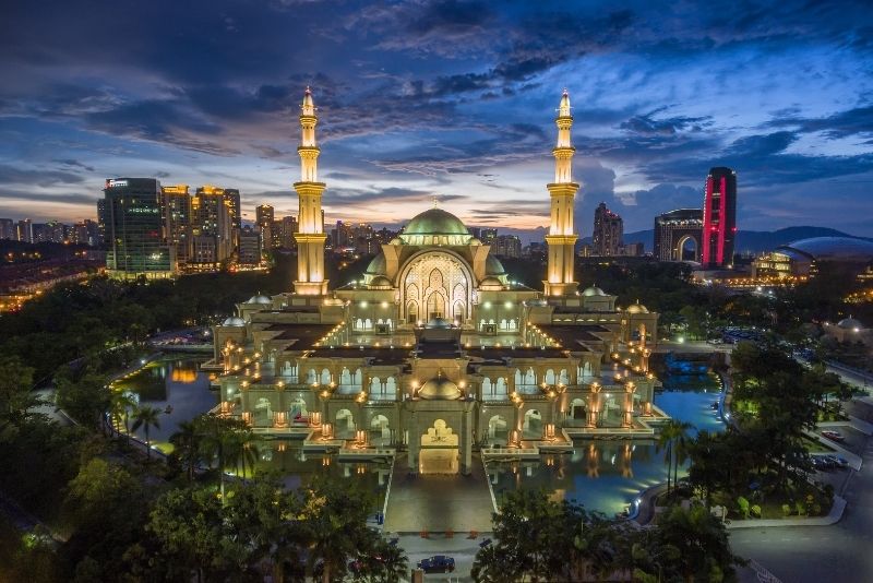 The Federal Territory Mosque, Kuala Lumpur