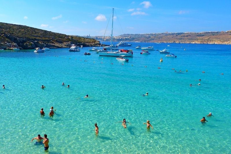 boat tours in Blue Lagoon, Malta