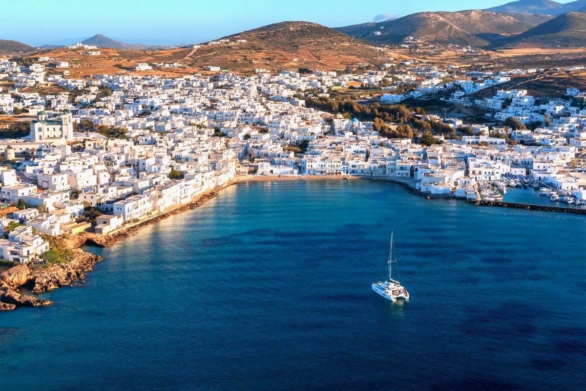 boat tours paros greece
