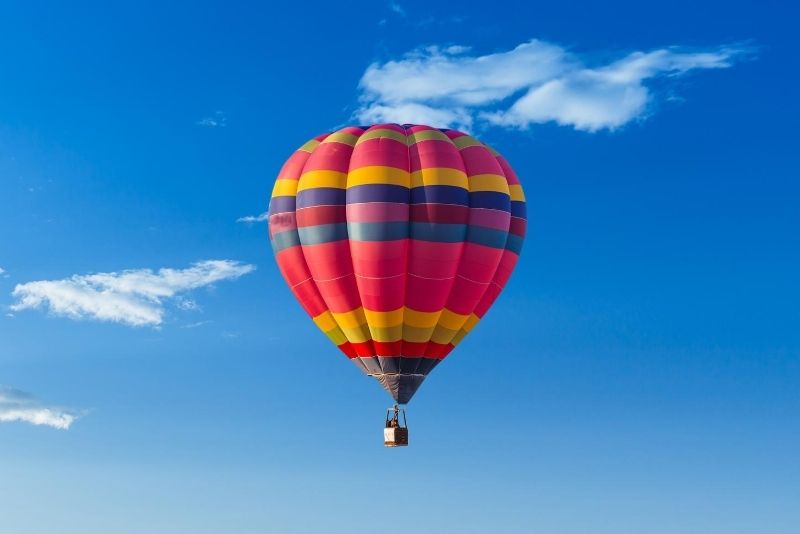 hot air balloon ride in Las Vegas